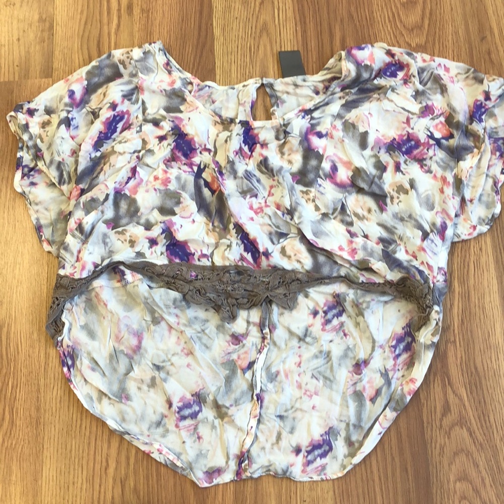 Floral crop top